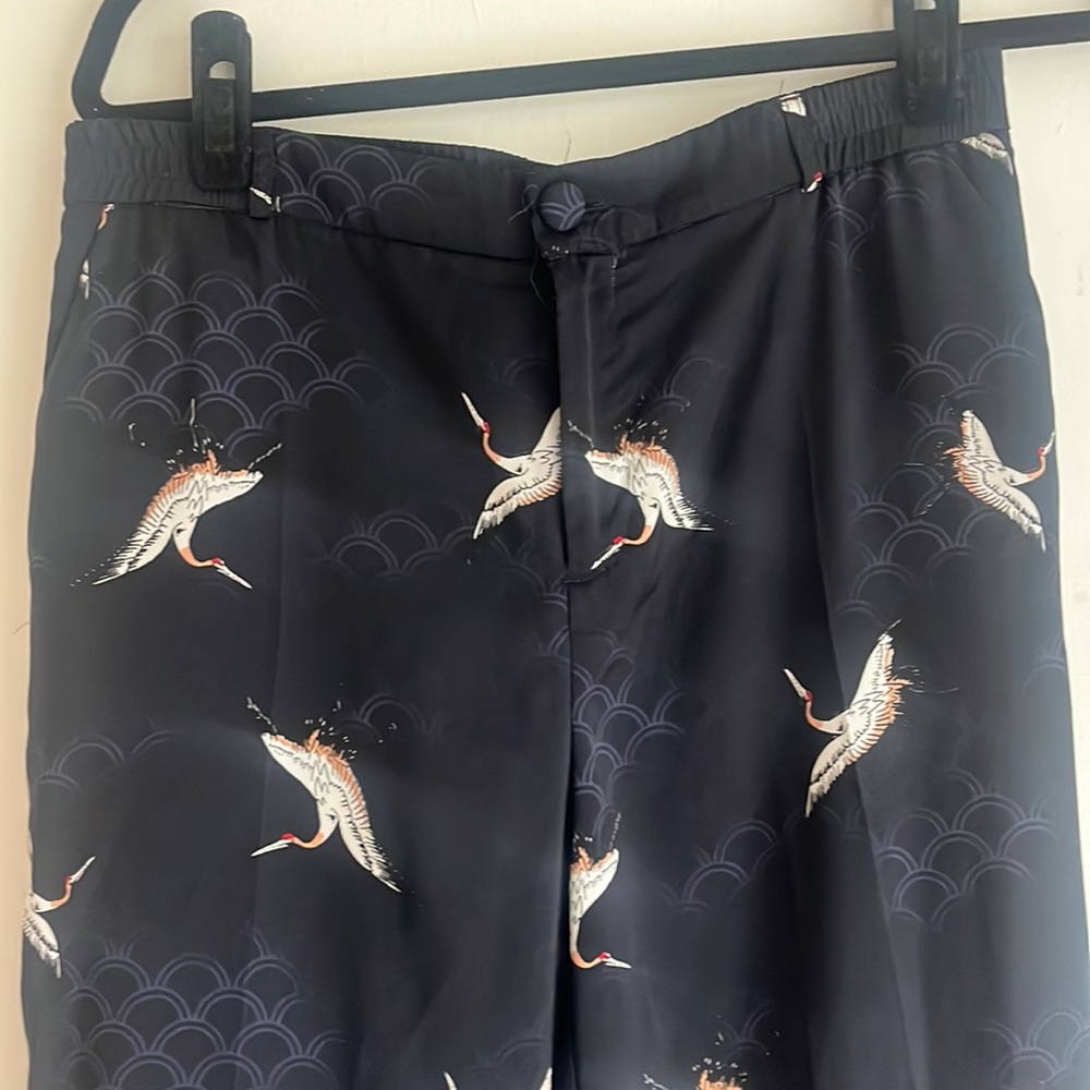 Zara silk Pajama Pant